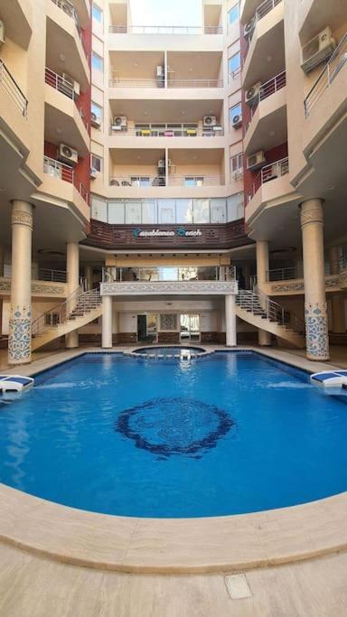 Casablanca Beach Direct Sea View Tow Bedroom Apartment Hurghada Extérieur photo