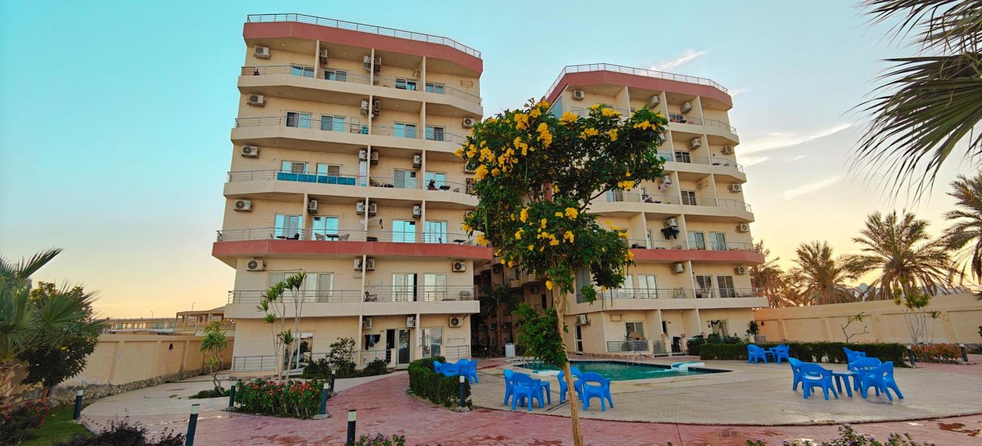 Casablanca Beach Direct Sea View Tow Bedroom Apartment Hurghada Chambre photo
