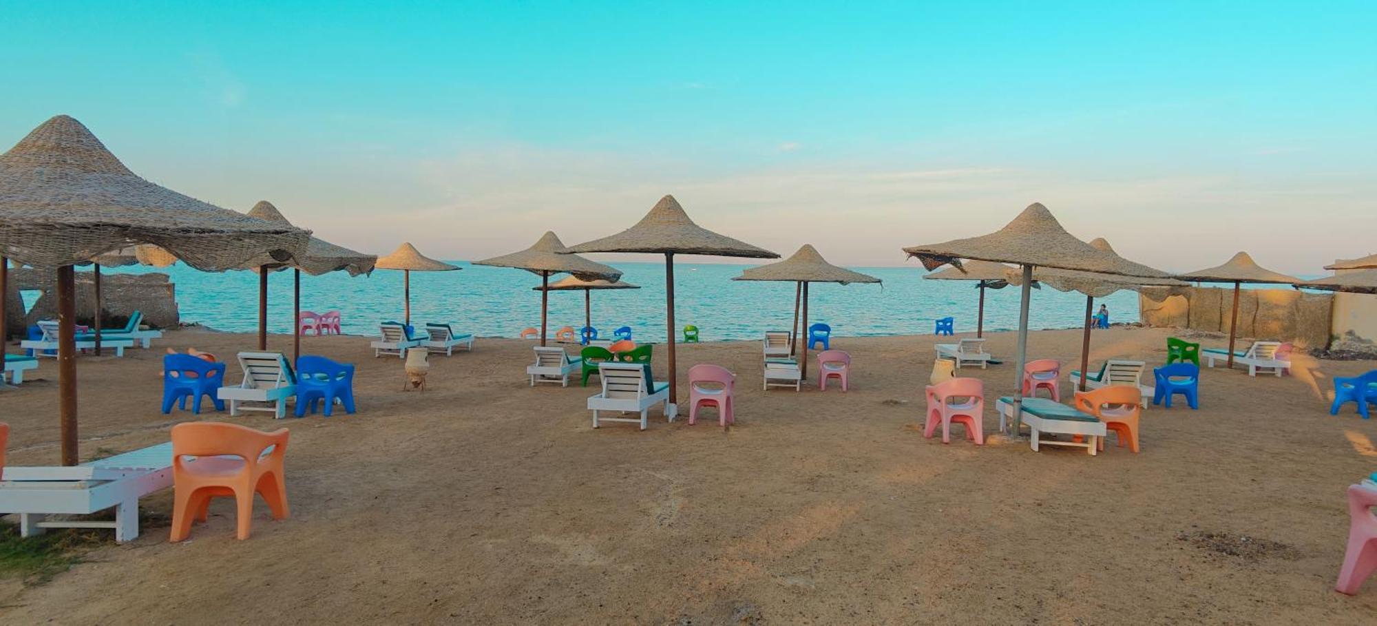 Casablanca Beach Direct Sea View Tow Bedroom Apartment Hurghada Chambre photo
