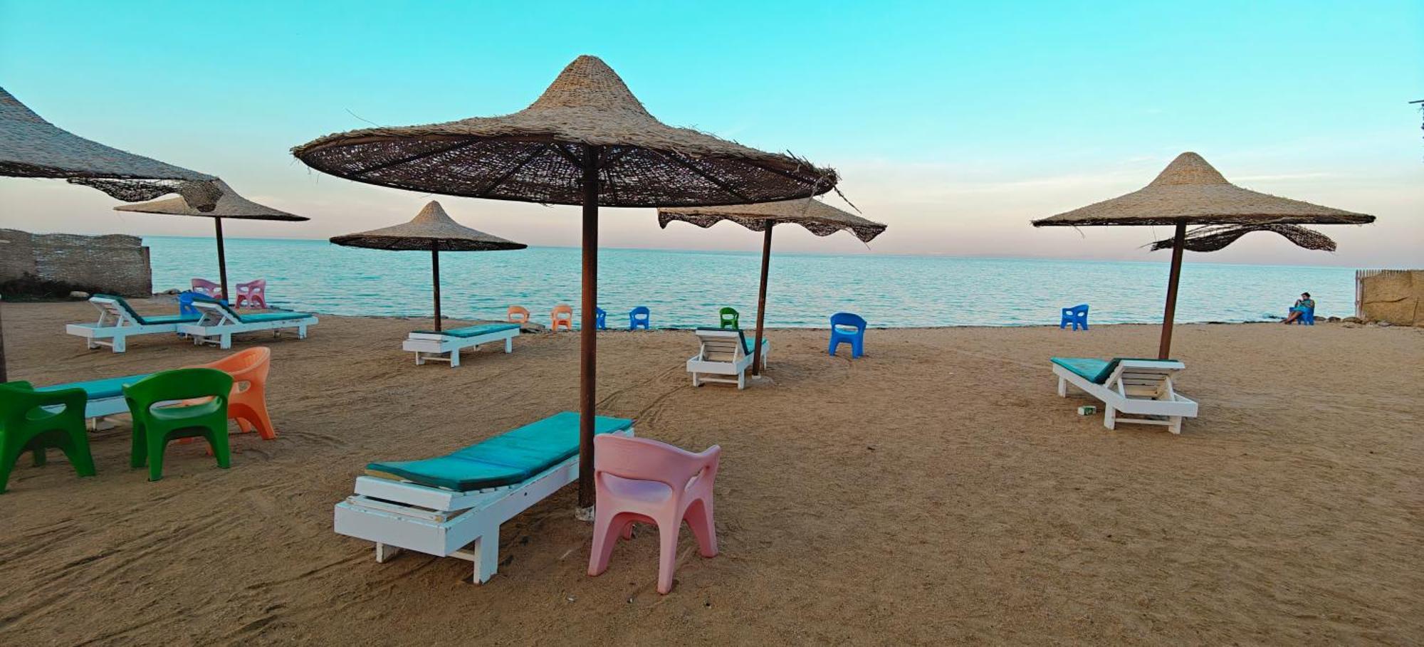 Casablanca Beach Direct Sea View Tow Bedroom Apartment Hurghada Chambre photo